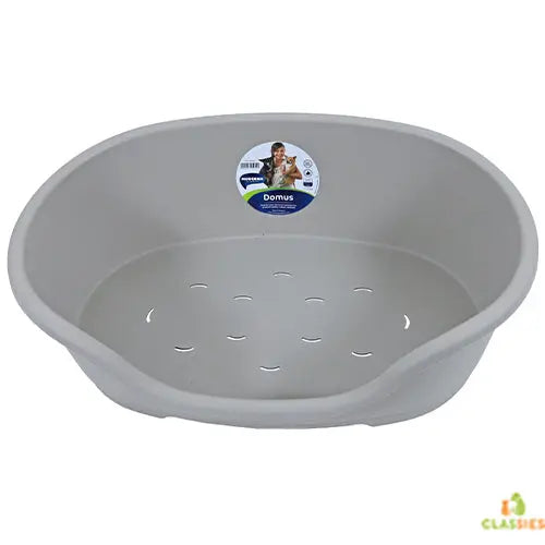 Moderna Domus Plastic Hondenmanden - Zwart of Grijs - 4 Maten Classies