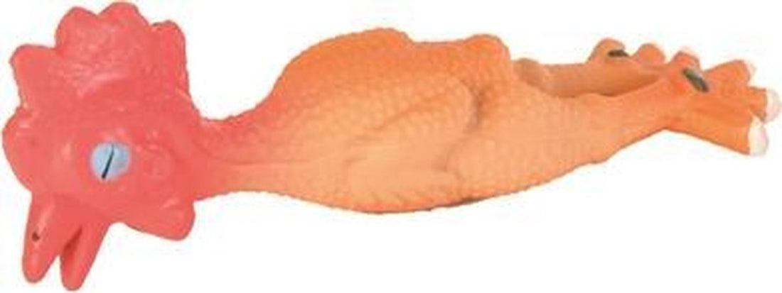 Trixie latex kip met geluid 15 cm