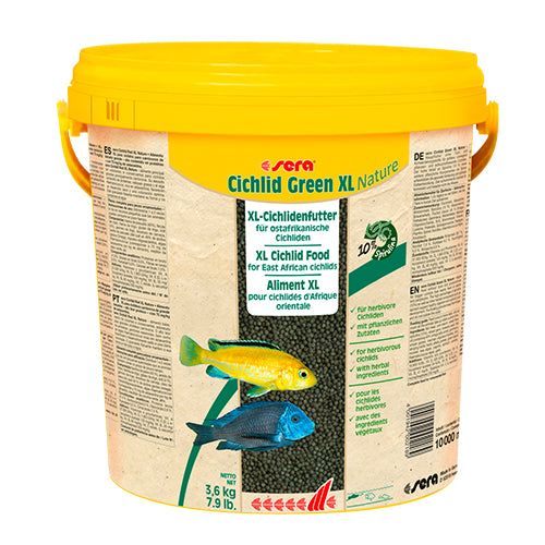 sera Cichlid Green XL Natur - 1000 - 3800 ml - 3,6 kg