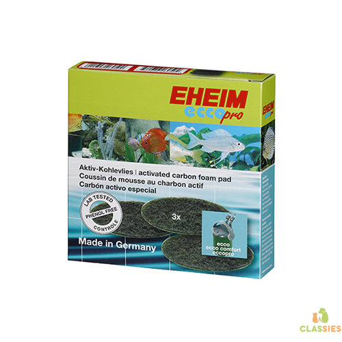 Filtermateriaal Houtskool Eccopro 3st. Classies