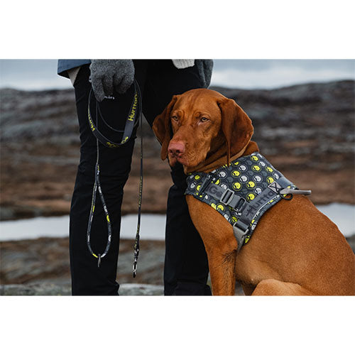 Hurtta Go Harness Hondentuig/ Hondenharnas - Storm Grey - Verkrijgbaar in 5 maten Classies