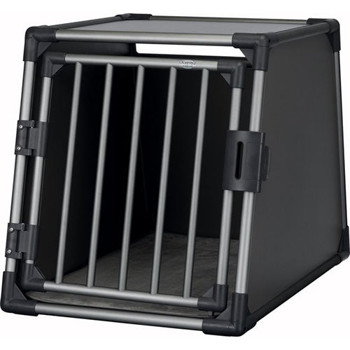 Trixie Vervoersbox, aluminium, M–L: 61 × 65 × 86 cm, grafiet Classies