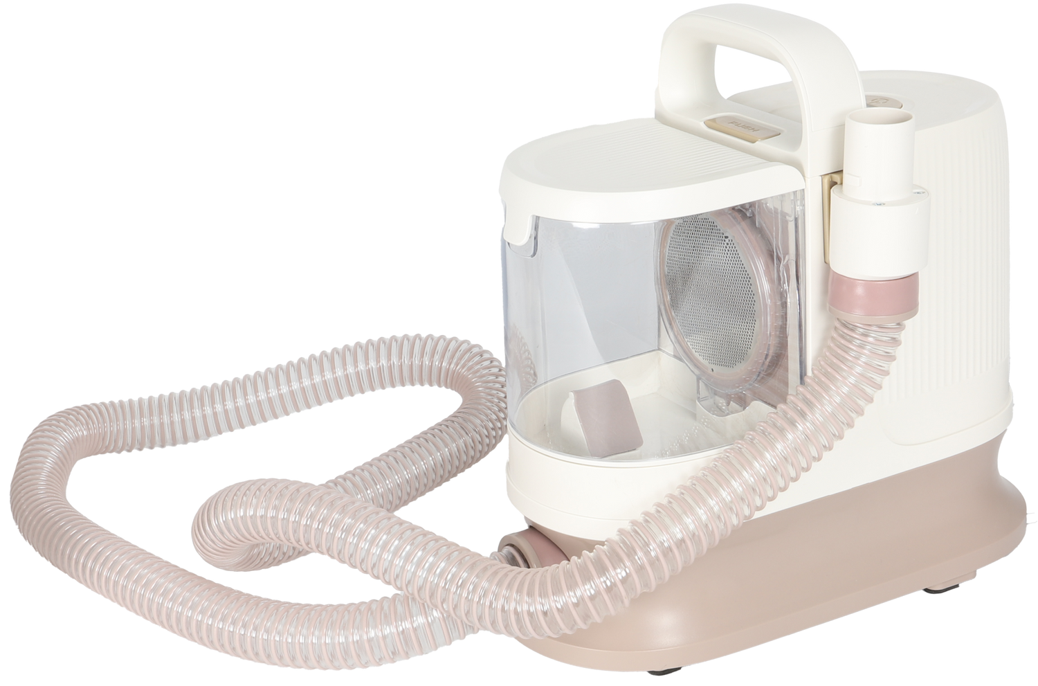 GD. EDI Komplettes Hundefellpflegeset, Staubsauger & Haarschneidemaschine in einem! - 1,3 Liter - 6 in 1