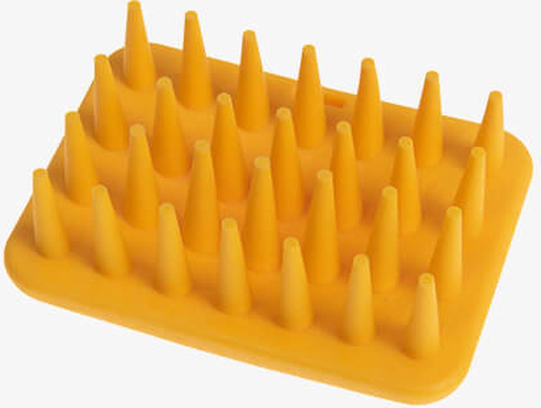FIBOO - Kattenborstel - Massage Borstel - Zachte Variant - 9x6,4x3,8 cm Classies