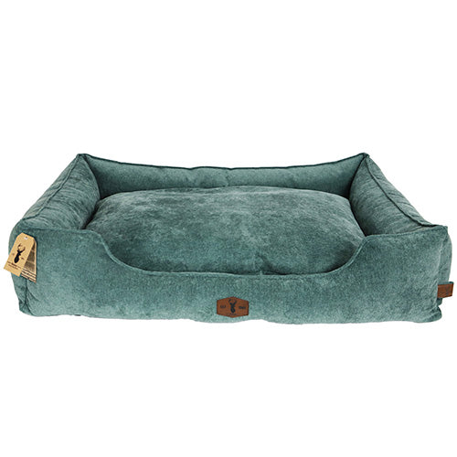 Boony est1941 hondenmand orthopedisch emerald groen Classies
