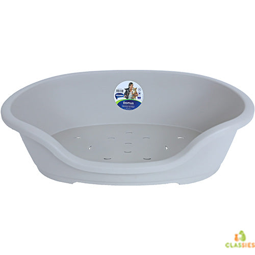 Moderna Domus Hundebetten aus Kunststoff – Schwarz oder Grau – 4 Größen