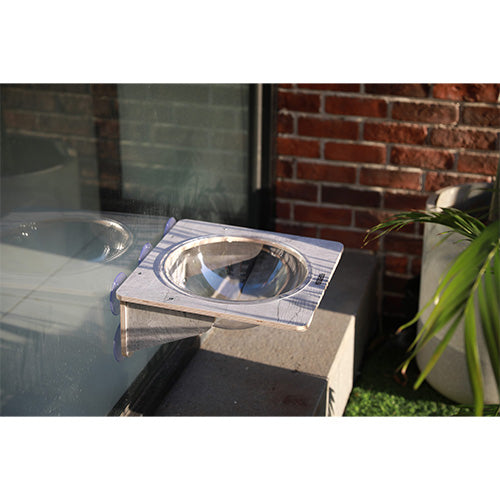 Katten Hangmat Raambed - Transparante Kunststof Bak - 40x40x15 cm Classies