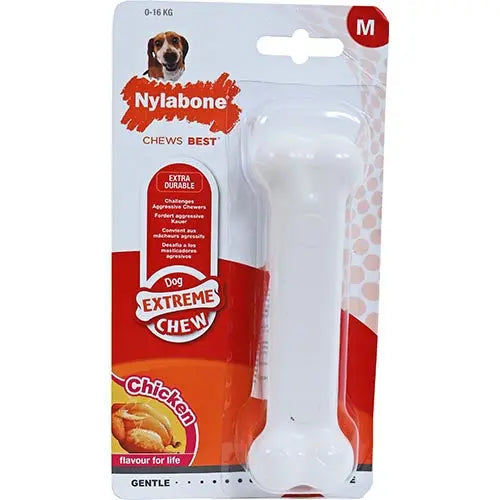 Nylabone dura chew harde bijters regular kip Classies