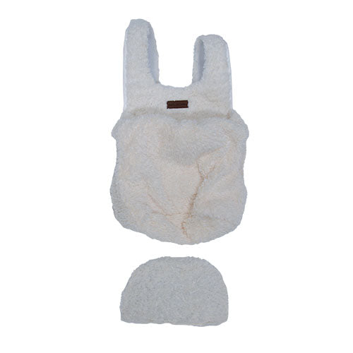 Animal Boulevard CURL PLUSH Honden Draagtas – Buikdrager/Kangaroo Bag – Zeer zacht en Comfortabel – Verkrijgbaar in 2 maten en 3 kleuren –