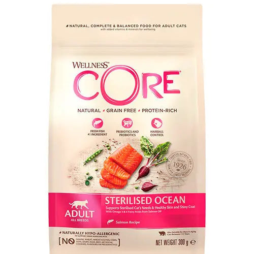 Wellness Core kattenvoer - droogvoer - Dry - verschillende smaken - 0,3 - 1,75 - 4 kg Classies
