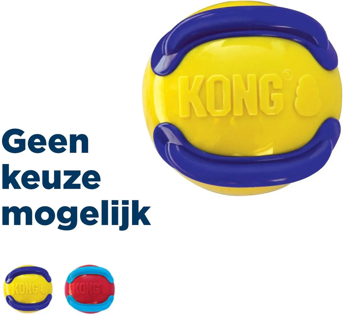 Kong Jaxx Brights Ball Assorti Classies