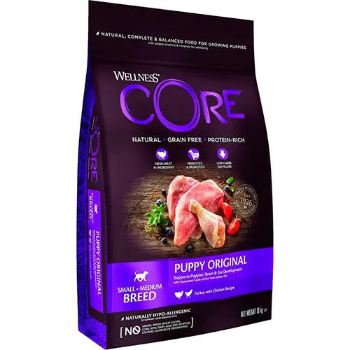 Wellness Core Grain Free Puppy Kalkoen & Kip - Hondenvoer - 10 kg Classies