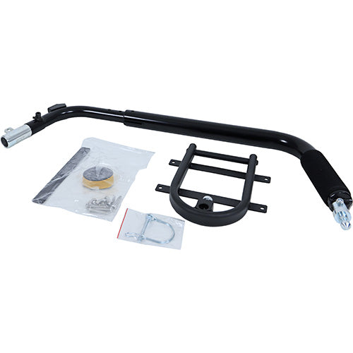 DoggyRide Bike Kit Gepäckträgerkopf mit Britch Lite, schwarz.