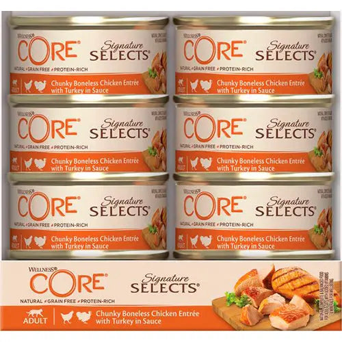 Well Core kattenvoeding - natte voeding - Sig Select 79 gram Classies