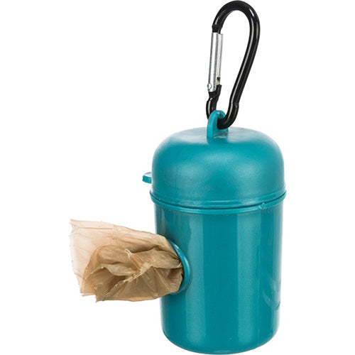 Trixie poepzakdispenser met 2x20 zakjes assorti Classies