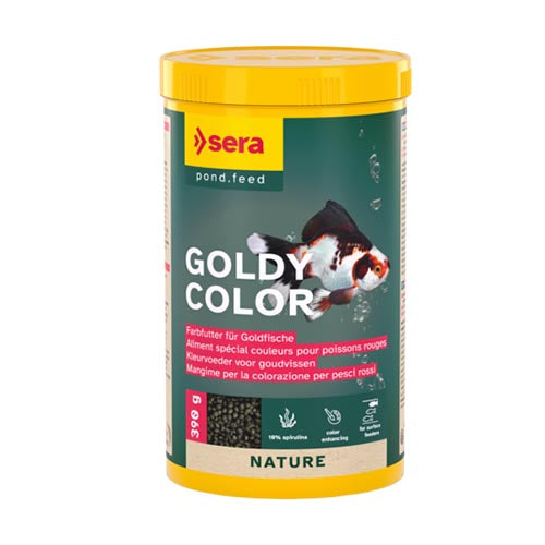 sera Goldy Color Spirulina Nature 50 - 100 - 250 - 1000 ml - 10 Liter Classies
