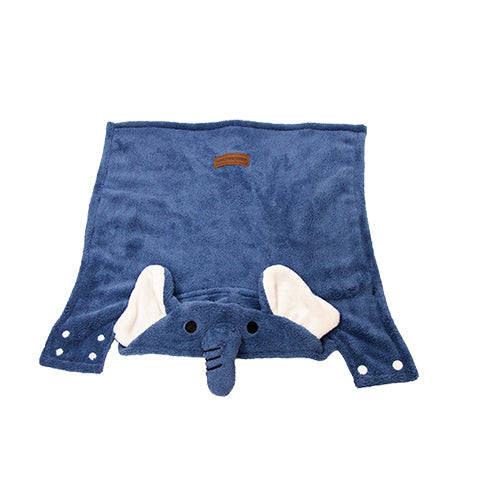 Animal Boulevard SPA Hondenbadjas Badcape Olifant Donkerblauw - Verkrijgbaar in 4 maten