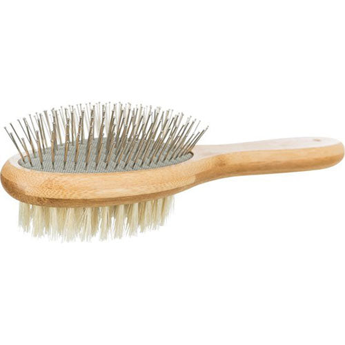 Trixie Borstel Dubbelzijdig Bamboe - 19 x 5 cm Classies
