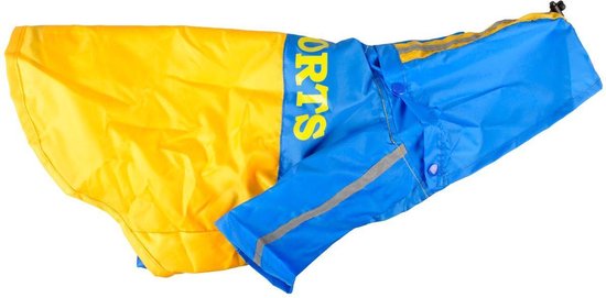 Karlie Regenjas Tex blauw - geel Classies