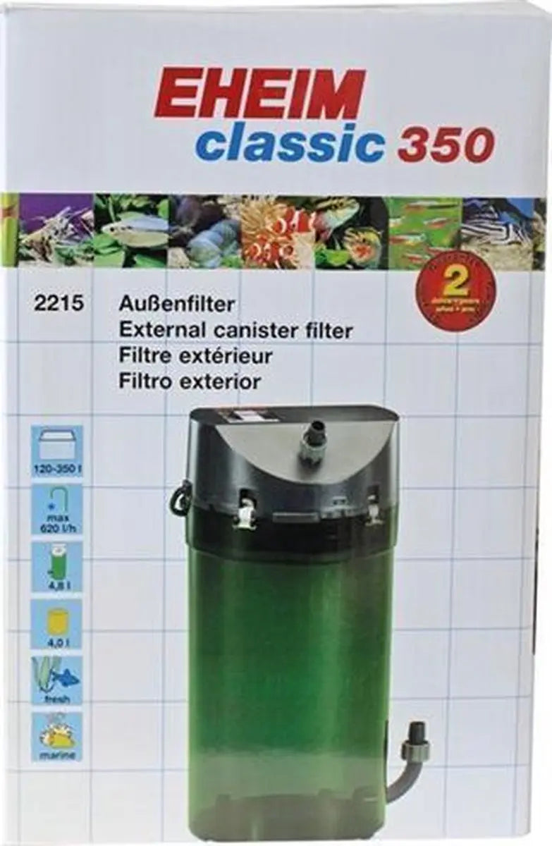 Eheim Buitenfilter - Classic 350 - aquarium tot 350 liter - 620 l per uur Classies