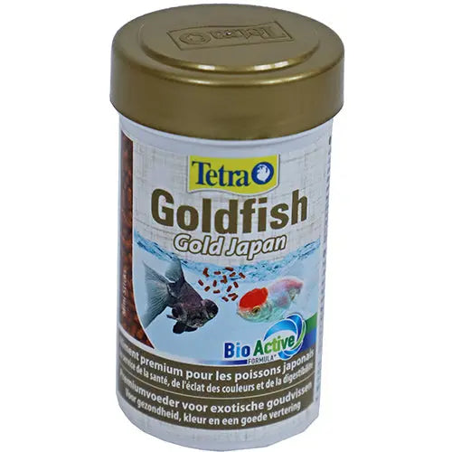Tetra Goldfish Gold Japan - Goudvissen voer - Zinkend - 100 ml Classies
