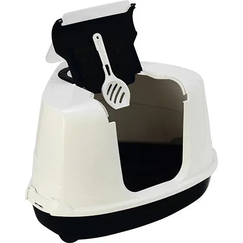 Moderna kattenbak flipcorner - hoekkattenbak - 55,7 x 45,1 x 38,2 cm Classies