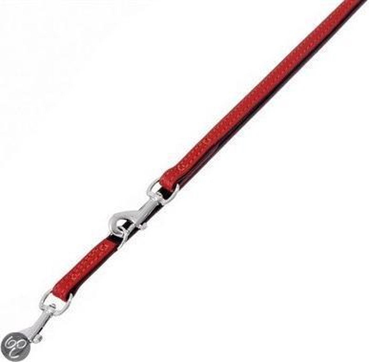 KARLIE Riem Vintage trainingslijn rood 14 mm - 2 meter lang Classies