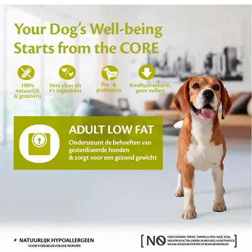 Wellness Core Grain Free Dog Healty Weight Kalkoen - Hondenvoer - 10 kg Classies