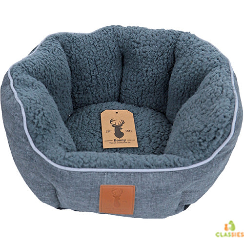 Boony ‘Est 1941’ Highland Graphite Honden of Katten Mand - 3 maten