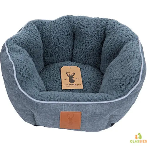 Boony ‘Est 1941’ Highland Graphite Honden of Katten Mand - 3 maten Classies