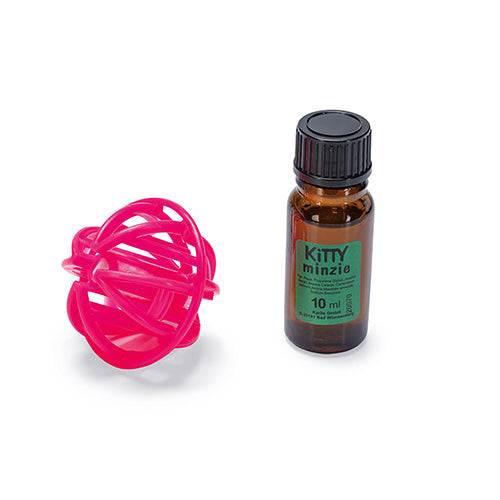 Karlie Kitty Minzie Cat - Kattenballetje met Catnip Vloeitstof 10 ml Classies