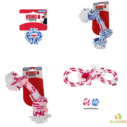 Kong Puppy Rope - Puppyspeelgoed van Touw - 3 verschillende varianten 2ee89c-2
