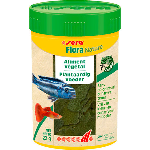 sera Fischfutter Flora Natur