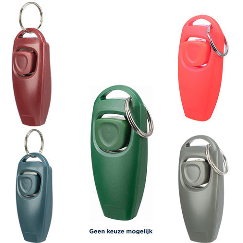 Trixie Dog Activity Hondentraining Clicker met Fluitje - Assorti - 8 cm Classies