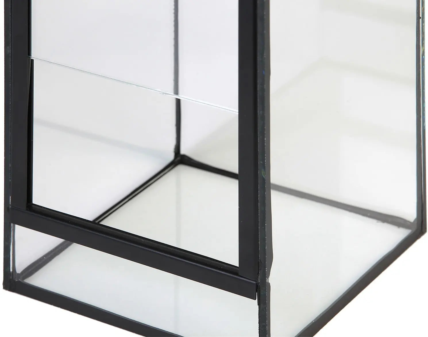 Terrarium uit glas in 3 maten met guillotine deur Classies