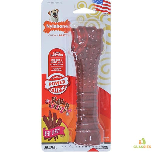 Nylabone Hard Biters Knochen Rindfleisch