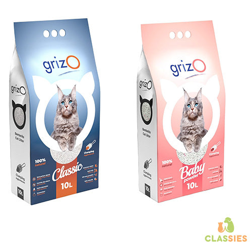 Classic kattenbakvulling klontvormend zonder parfum of Babypowder Classies