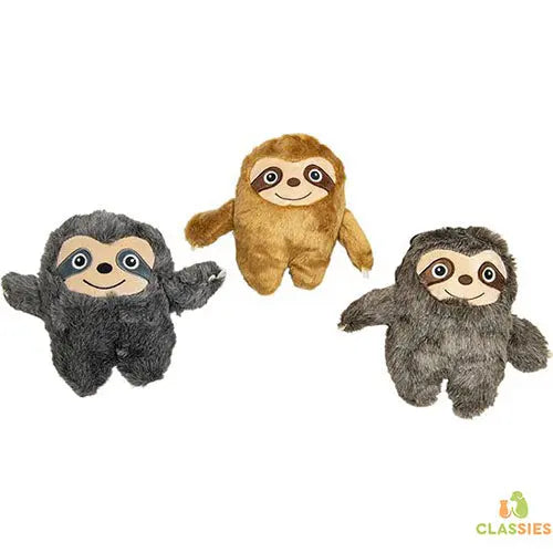 Jack And Vanilla - Speelgoed - Velveties Luiaard - Assorti - 24cm Classies