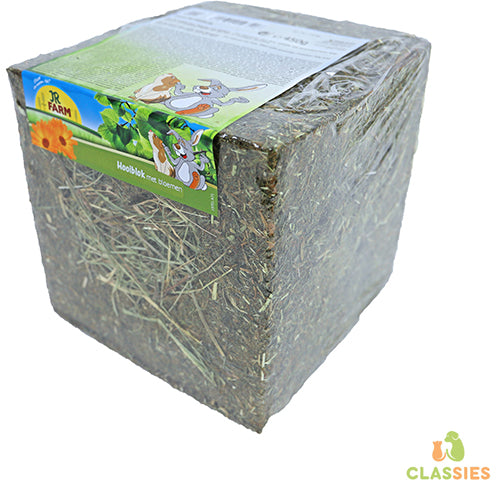 JR Farm Hooiblok - Bloemen - 450 g Classies