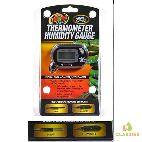 Zoomed digitale combimeter - thermometer - vochtigheidsmeter Classies