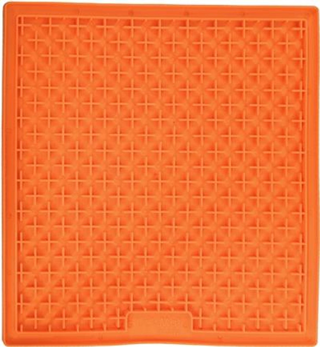 Lickimat Buddy - Voermat - Slow feeder - 20 cm - Oranje