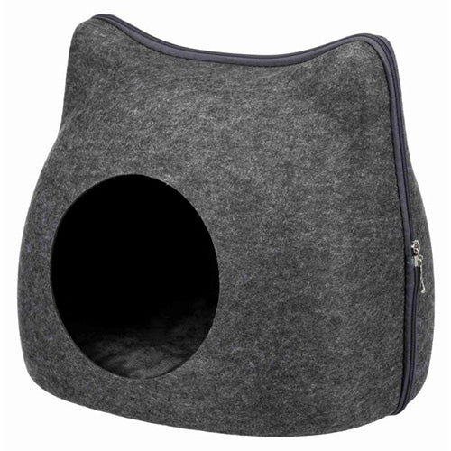 Trixie Katten Schuilplaats/ Iglo - Vilt - Afmetingen: 38X37X35 cm