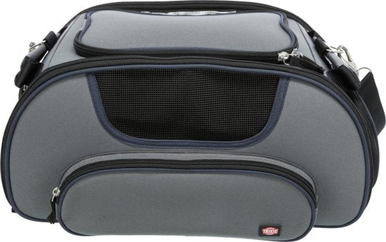 Trixie Vliegtuigtas Wings - Hondendraagtas - 46x28x23 cm Grijs Blauw