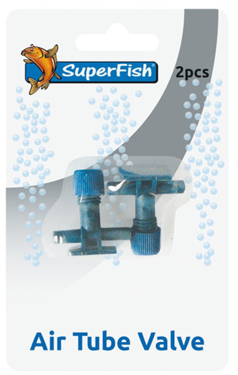 Superfish Luchtslang Kraan - aquarium beluchting - 2 kranen Classies