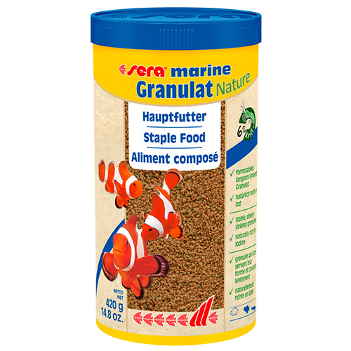 sera Fischfutter - Meerwasser - Marine Granulat Nature