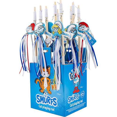 Schlümpfe Bestickte Katzenrute - Sortiert - 42x8,5x2 cm - 1 Stück