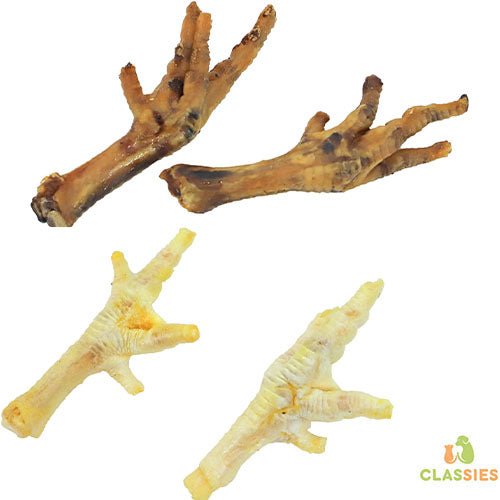 Natürlicher Hundesnack - Geräucherte oder gebratene Hähnchenschenkel