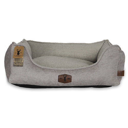 Boony est1941 premium hondenmand orthopedisch almond peach Classies