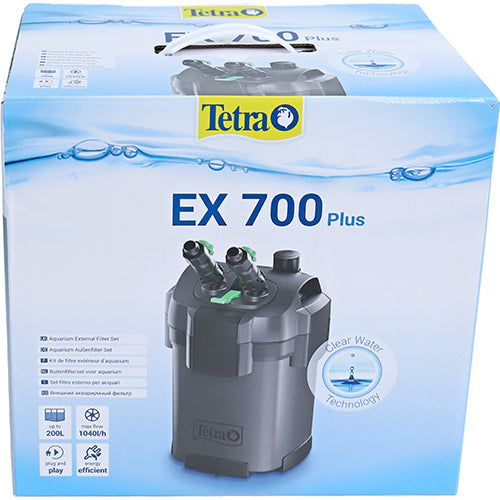 Tetra buitenfilter Ex serie - 500 - 700 - 1000 - 1500 plus