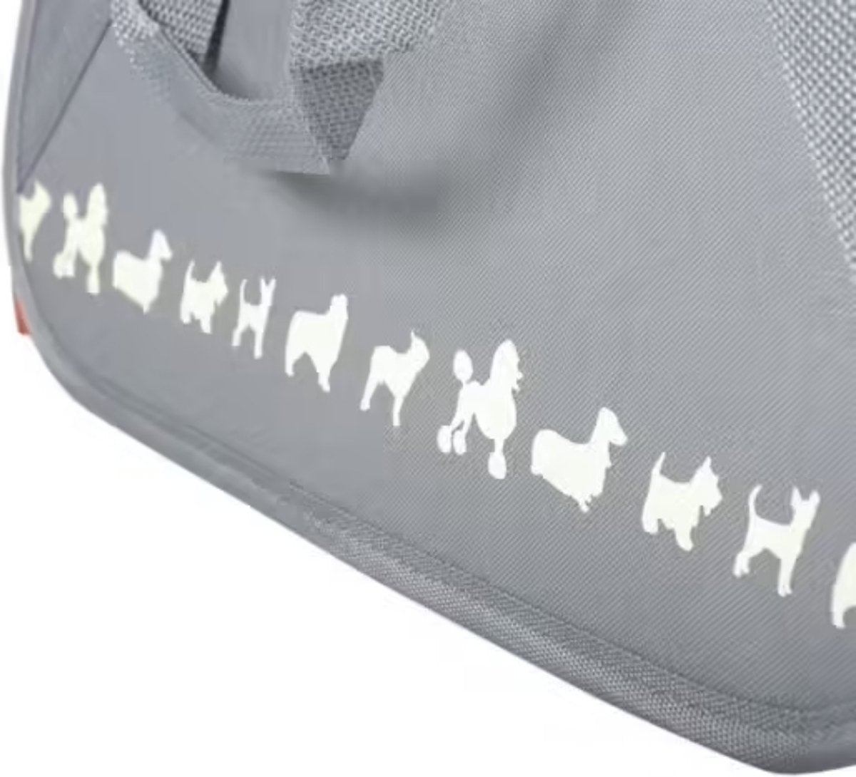 Promenade Amsterdam Hundetasche Gym Grau 42x24x26cm